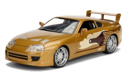 Modellautos Toyota Supra 1/24 Jada Toys Tuning mettalic braun/Dekor Fast & Furious 1995 Toyota Supra 1/24 Jada Toys Tuning mettalic braun/Dekor Fast & Furious 1995 modellautos