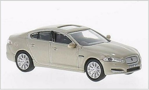 Jaguar XF Base 1/76 Oxford mettalic beige RHD modellautos