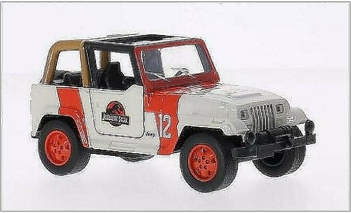 Jeep Wrangler Jurassic Park 1/43 Jada Toys  modellautos