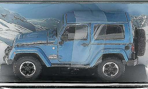 Jeep Wrangler Polar Edition 1/43 Greenlight blau 2014 modellautos