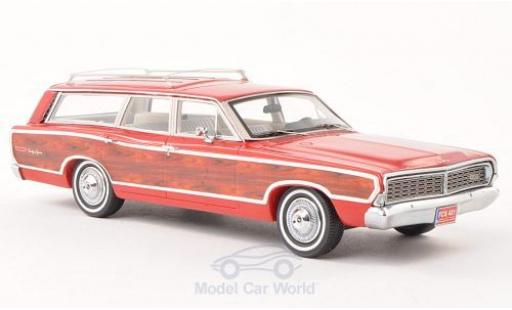 Modellautos Ford LTD 1/43 Kess Country Squire rot/Holzeffekt 1968 ohne Vitrine Ford LTD 1/43 Kess Country Squire rot/Holzeffekt 1968 ohne Vitrine modellautos