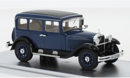 Modellautos Mercedes 260 1/43 Kess Typ 10/50 Stuttgart (W11) blau/schwarz 1929 Mercedes 260 1/43 Kess Typ 10/50 Stuttgart (W11) blau/schwarz 1929 modellautos