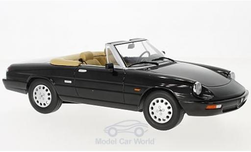 Modellautos Alfa Romeo Spider 1/18 KK Scale 4 schwarz 1990 Alfa Romeo Spider 1/18 KK Scale 4 schwarz 1990 modellautos