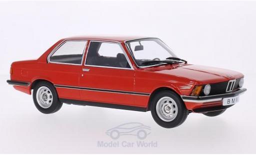 Bmw 318 E21 1/18 KK Scale i (E21) rot 1975 Türen und Hauben sind nicht zu öffnen modellautos