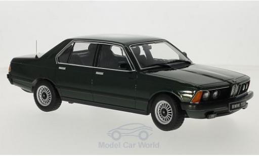 Bmw 733 1/18 KK Scale i (E23) mettalic grün 1977 Türen und Hauben sind nicht zu öffnen modellautos