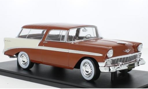Chevrolet Bel Air 1/18 KK Scale Nomad metallise braun/beige 1956 1:18 modellautos