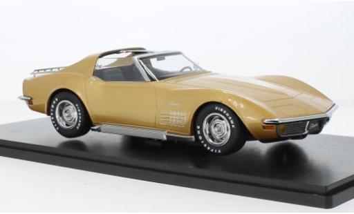 Chevrolet Corvette 1/18 KK Scale (C3) metallise beige 1972 1:18 modellautos