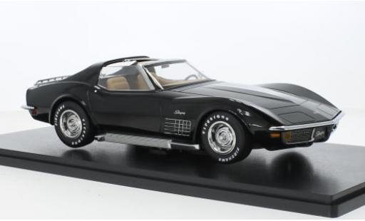 Chevrolet Corvette 1/18 KK Scale (C3) metallise schwarz 1972 1:18 modellautos