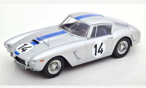 Ferrari 250 1/18 KK Scale GT SWB Competizione silber/Dekor No.14 24h Le Mans 1961 P.Noblet/J.Guichet modellautos