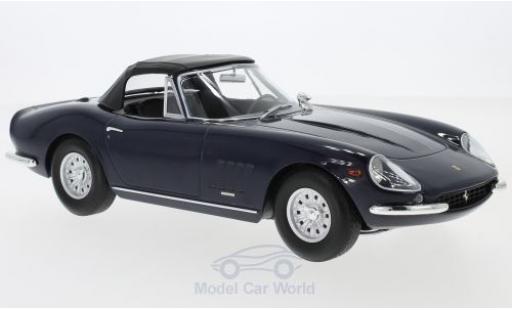 Ferrari 275 1967 1/18 KK Scale GTB/4 NART Spyder blau 1967 Softtop liegt ein modellautos
