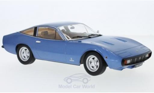 Modellautos Ferrari 365 1/18 KK Scale GTC/4 mettalic blau 1971 Ferrari 365 1/18 KK Scale GTC/4 mettalic blau 1971 modellautos