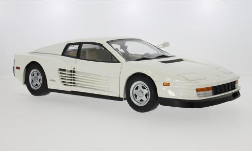 Ferrari Testarossa 1/12 KK Scale Monospecchio weiss 1984 1:12 modellautos