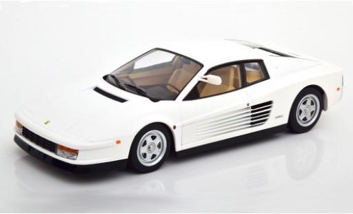 Ferrari Testarossa 1/18 KK Scale weiss 1984 Monospecchio US-Version modellautos