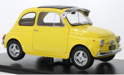 Fiat 500 1/12 KK Scale F Custom gelb 1968 1:12 modellautos
