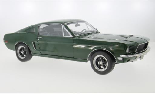 Modellautos Ford Mustang 1/12 KK Scale GT Fastback grün 1968 1:12 Ford Mustang 1/12 KK Scale GT Fastback grün 1968 1:12 modellautos