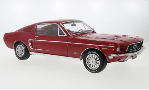 Modellautos Ford Mustang 1/12 KK Scale GT Fastback rot 1968 1:12 Ford Mustang 1/12 KK Scale GT Fastback rot 1968 1:12 modellautos