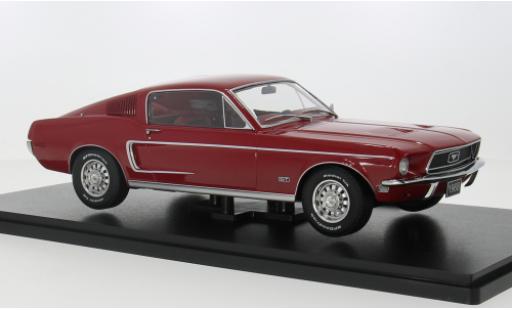 Ford Mustang 1/18 KK Scale GT Fastback rot 1968 1:18 modellautos