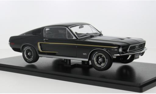Modellautos Ford Mustang 1/18 KK Scale GT Fastback schwarz 1968 1:18 Ford Mustang 1/18 KK Scale GT Fastback schwarz 1968 1:18 modellautos