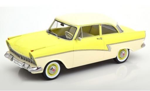 Modellautos Ford Taunus 1/18 KK Scale 17M (P2) gelb/weiss 1957 Ford Taunus 1/18 KK Scale 17M (P2) gelb/weiss 1957 modellautos