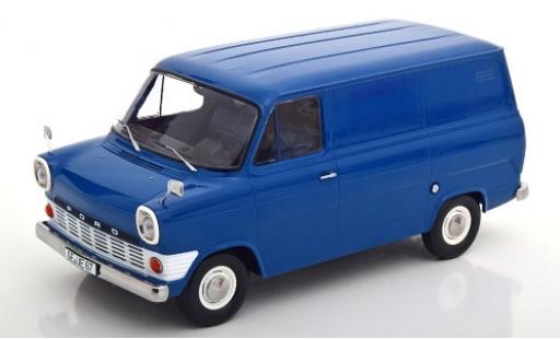 Modellautos Ford Transit 1/18 KK Scale Mk1 Kasten blau 1965 Ford Transit 1/18 KK Scale Mk1 Kasten blau 1965 modellautos