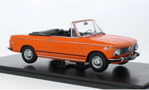 Modellautos Bmw 1600 1/18 KK Scale -2 cabriolet orange 1968 Bmw 1600 1/18 KK Scale -2 cabriolet orange 1968 modellautos