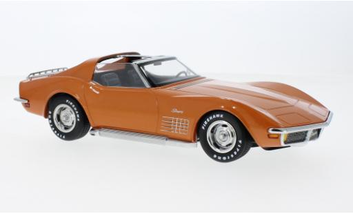 Modellautos Chevrolet Corvette 1/18 KK Scale (C3) metallise orange 1972 Chevrolet Corvette 1/18 KK Scale (C3) metallise orange 1972 modellautos