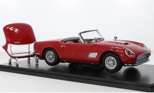Ferrari 250 1/18 KK Scale GT California Spyder rouge 1960 modellautos