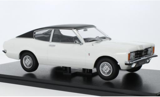 Modellautos Ford Taunus 1/18 KK Scale (TC I) GT Coupe blanche/noire 1971 Ford Taunus 1/18 KK Scale (TC I) GT Coupe blanche/noire 1971 modellautos