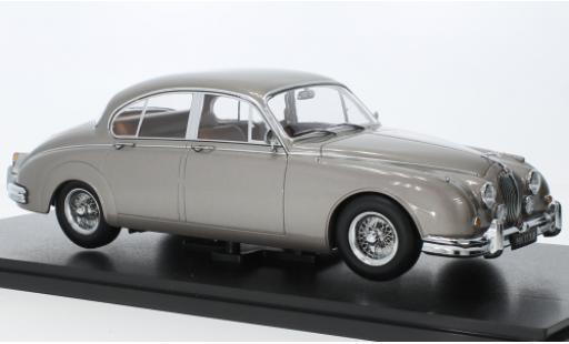 Jaguar MK 1/18 KK Scale II 3.8 metallise gris clair RHD 1959 modellautos