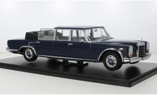 Modellautos Mercedes 600 1/18 KK Scale (W100) Landaulet blau 1964 Mercedes 600 1/18 KK Scale (W100) Landaulet blau 1964 modellautos