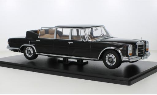 Modellautos Mercedes 600 1/18 KK Scale (W100) Landaulet schwarz 1964 Mercedes 600 1/18 KK Scale (W100) Landaulet schwarz 1964 modellautos