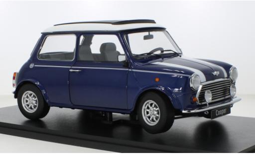 Modellautos Mini Cooper 1/12 KK Scale metallise blau/weiss Mini Cooper 1/12 KK Scale metallise blau/weiss modellautos