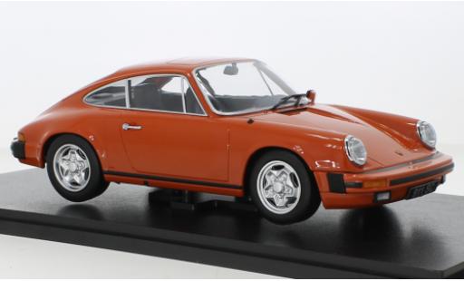 Porsche 930 1/18 KK Scale 911 SC orange 1978 modellautos