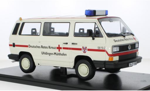 Modellautos Volkswagen T3 1/18 KK Scale Bus Syncro DRK - Deutsches Rotes Kreuz 1987 Volkswagen T3 1/18 KK Scale Bus Syncro DRK - Deutsches Rotes Kreuz 1987 modellautos
