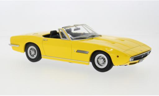 Modellautos Maserati Ghibli 1/18 KK Scale Spyder gelb 1970 1:18 Maserati Ghibli 1/18 KK Scale Spyder gelb 1970 1:18 modellautos