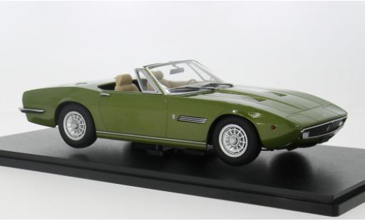 Modellautos Maserati Ghibli 1/18 KK Scale Spyder grün 1970 1:18 Maserati Ghibli 1/18 KK Scale Spyder grün 1970 1:18 modellautos