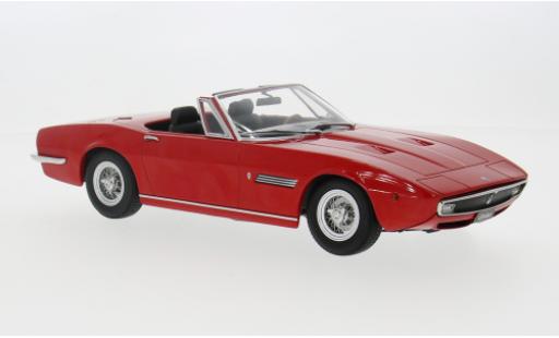 Modellautos Maserati Ghibli 1/18 KK Scale Spyder rot 1970 1:18 Maserati Ghibli 1/18 KK Scale Spyder rot 1970 1:18 modellautos