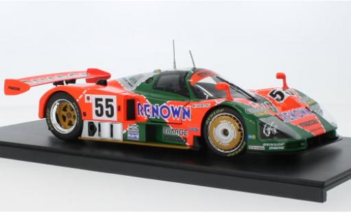 Mazda 787B 1/18 KK Scale RHD No.55 speed Co. Ltd. Renown 24h Le Mans 1991 1:18 modellautos