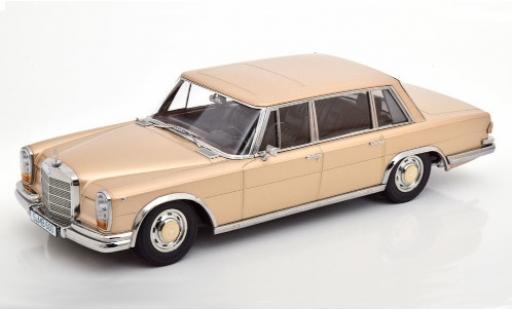 Modellautos Mercedes 600 1/18 KK Scale (W100) gold 1963 Mercedes 600 1/18 KK Scale (W100) gold 1963 modellautos