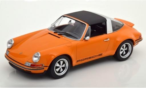 Modellautos Porsche 911 1/18 KK Scale Targa Singer orange/Dekor Targadach détachable Porsche 911 1/18 KK Scale Targa Singer orange/Dekor Targadach détachable modellautos