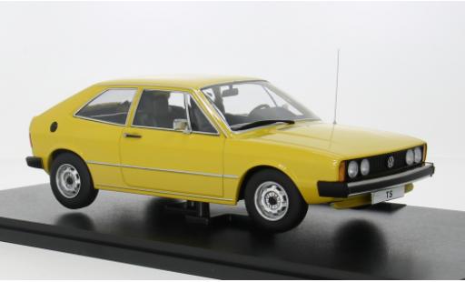 Modellautos Volkswagen Scirocco 1/18 KK Scale I TS gelb 1976 1:18 Volkswagen Scirocco 1/18 KK Scale I TS gelb 1976 1:18 modellautos