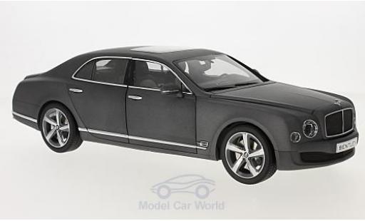 Modellautos Bentley Mulsanne 1/18 Kyosho Speed matt-grau 2014 Bentley Mulsanne 1/18 Kyosho Speed matt-grau 2014 modellautos