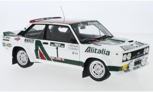 Modellautos Fiat 131 1/18 Kyosho Abarth No.1 Alitalia Alitalia Rallye WM Rally Portugal 1978 S.Munari/P.Sodano Fiat 131 1/18 Kyosho Abarth No.1 Alitalia Alitalia Rallye WM Rally Portugal 1978 S.Munari/P.Sodano modellautos