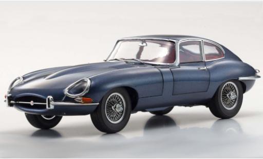 Modellautos Jaguar E-Type 1/18 Kyosho Series I mettalic blau RHD 1961 Jaguar E-Type 1/18 Kyosho Series I mettalic blau RHD 1961 modellautos