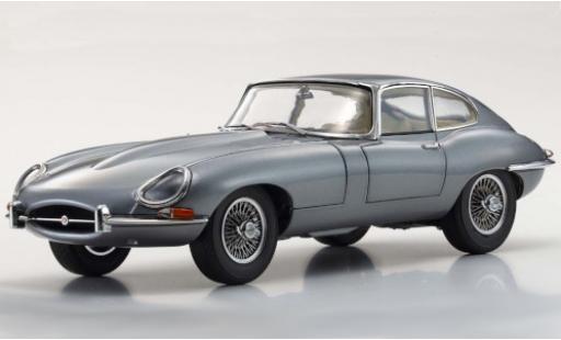 Modellautos Jaguar E-Type 1/18 Kyosho Series I mettalic grau RHD 1961 Jaguar E-Type 1/18 Kyosho Series I mettalic grau RHD 1961 modellautos