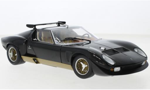Modellautos Lamborghini Miura 1/18 Kyosho SVR schwarz/gold Lamborghini Miura 1/18 Kyosho SVR schwarz/gold modellautos