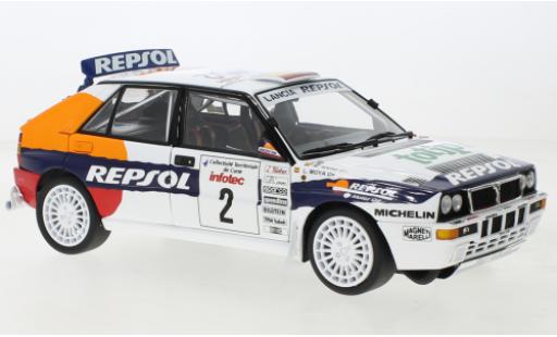 Modellautos Lancia Delta 1/18 Kyosho HF Integrale Evolutione No.2 Repsol Rallye WM Tour de Corse 1993 Lancia Delta 1/18 Kyosho HF Integrale Evolutione No.2 Repsol Rallye WM Tour de Corse 1993 modellautos