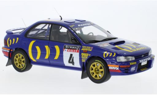 Subaru Impreza 1/18 Kyosho 555 No.4 Rallye WM RAC Rallye 1994 modellautos