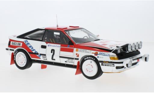 Toyota Celica 1/18 Kyosho GT-quatre (ST165) No.2 Team Allemagne Rallye WM Rallye Monte Carlo 1991 modellautos