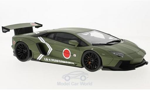 Modellautos Lamborghini Aventador 1/18 Kyosho LB Performance matt-oliv 2016 Lamborghini Aventador 1/18 Kyosho LB Performance matt-oliv 2016 modellautos